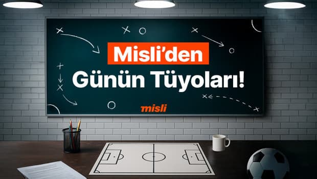 Misli'den Günün Tüyoları: Belçika Pro Lig ve TFF 1. Lig Maçlarına Özel Bahis Analizleri