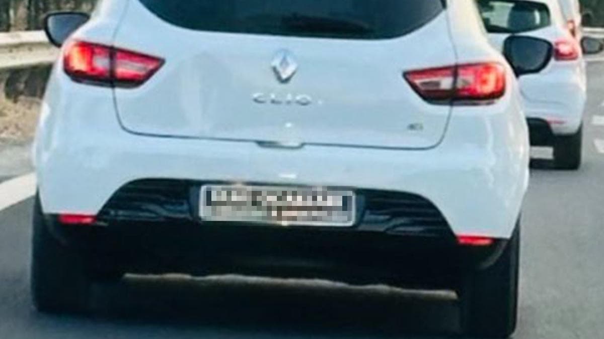 Plakasındaki özel ibare cezadan kurtaramadı: Sürücüye ağır fatura