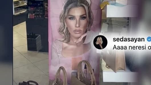 Yunanistan'da kozmetik reklam yüzü Türk şarkıcıya benzetildi!