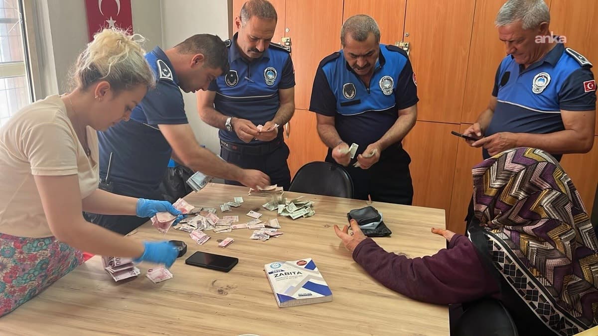 Yaşlı dilencinin üzerinden çıkan para görenleri şaşkına çevirdi
