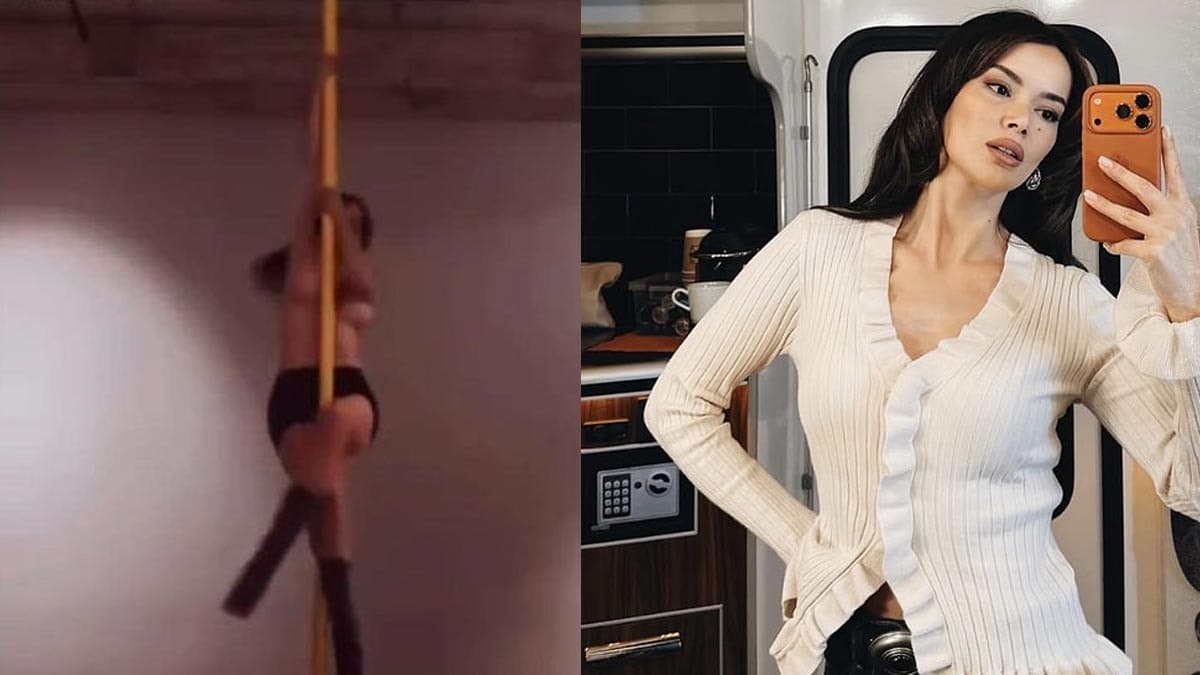 Kızılcık Şerbeti'nin yıldızı Seray Kaya, yeni rolü için direk dersleri almaya başladı