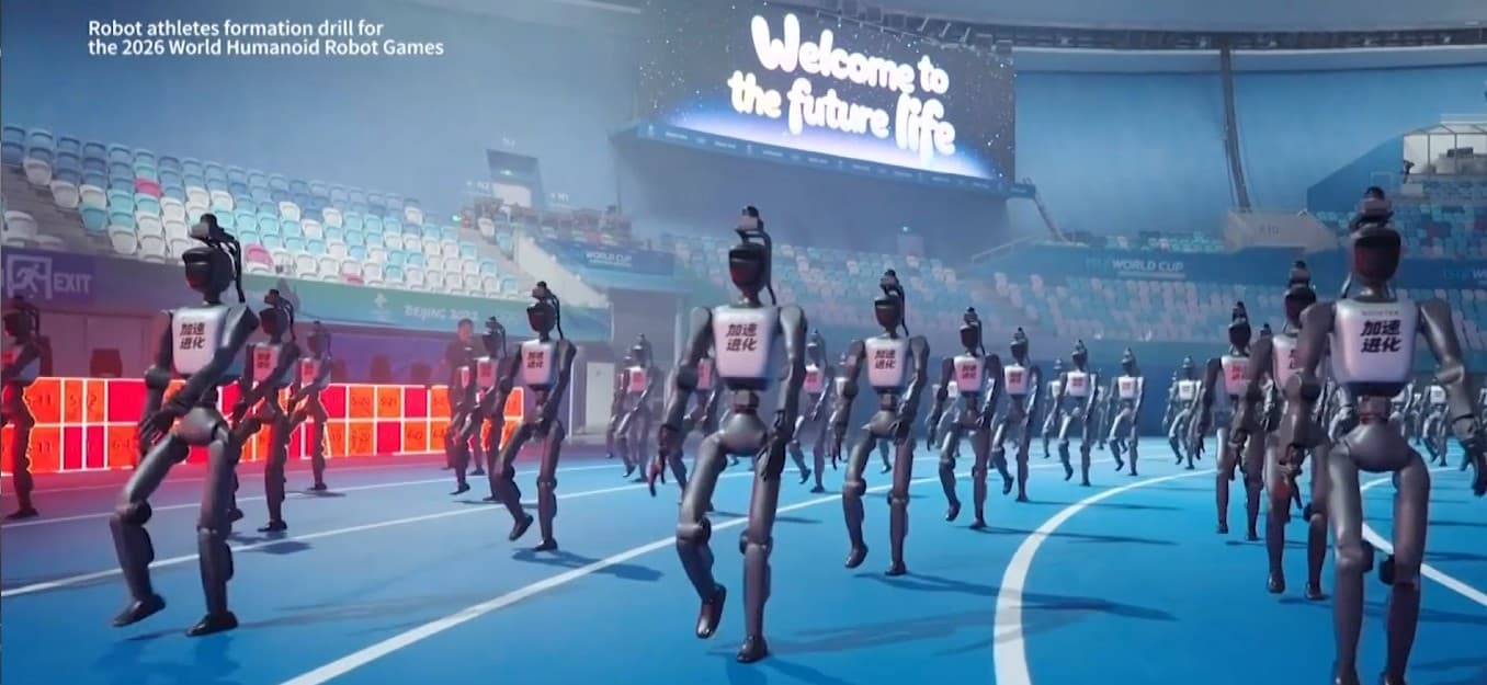 Pekin'de robot festivali: İnsansı makineler yeteneklerini sergiledi